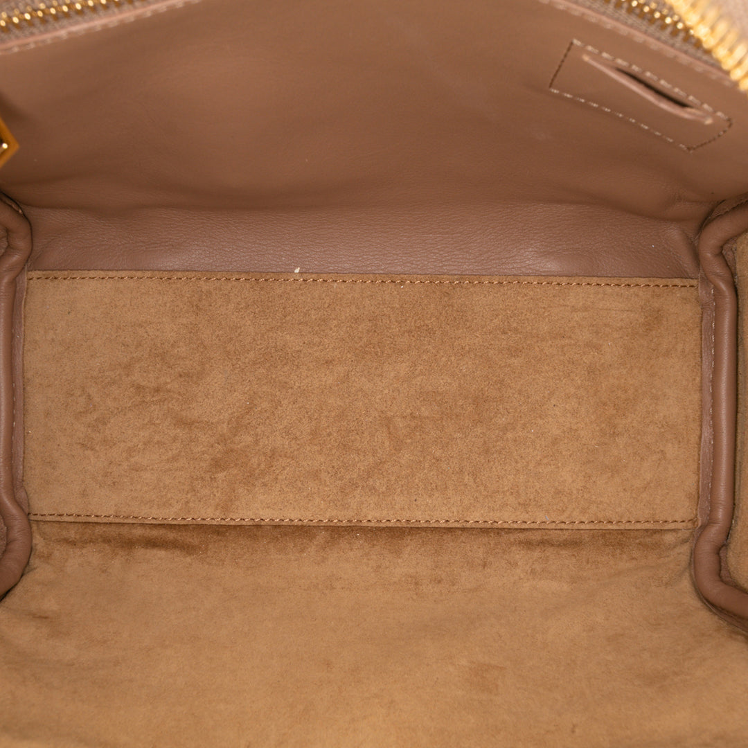 LOEWE Cuir Amazona Square 19 Marron