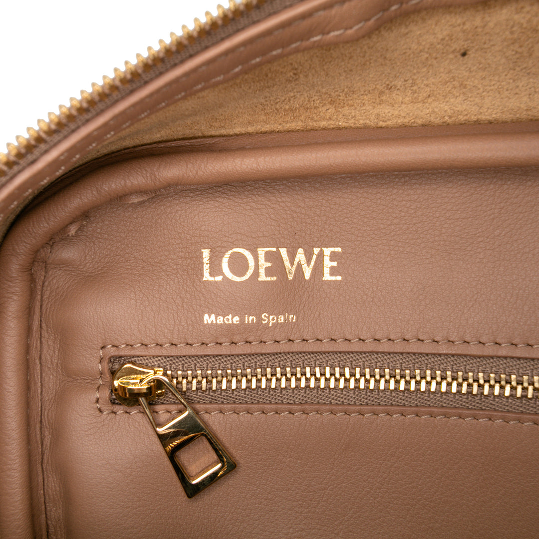 LOEWE Cuir Amazona Square 19 Marron