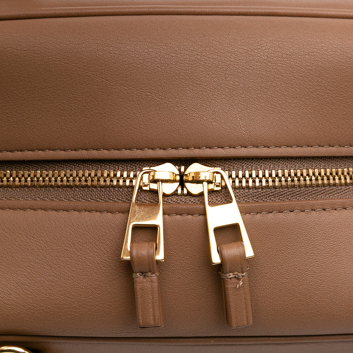 LOEWE Cuir Amazona Square 19 Marron