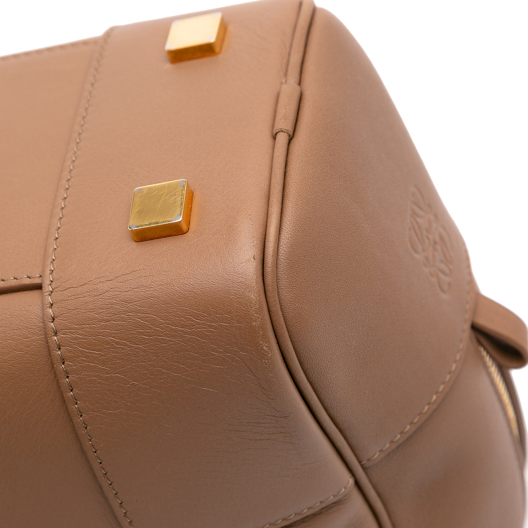 LOEWE Cuir Amazona Square 19 Marron