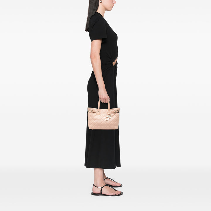 Dior Medium Coated Toile Cannage Panarea Cabas