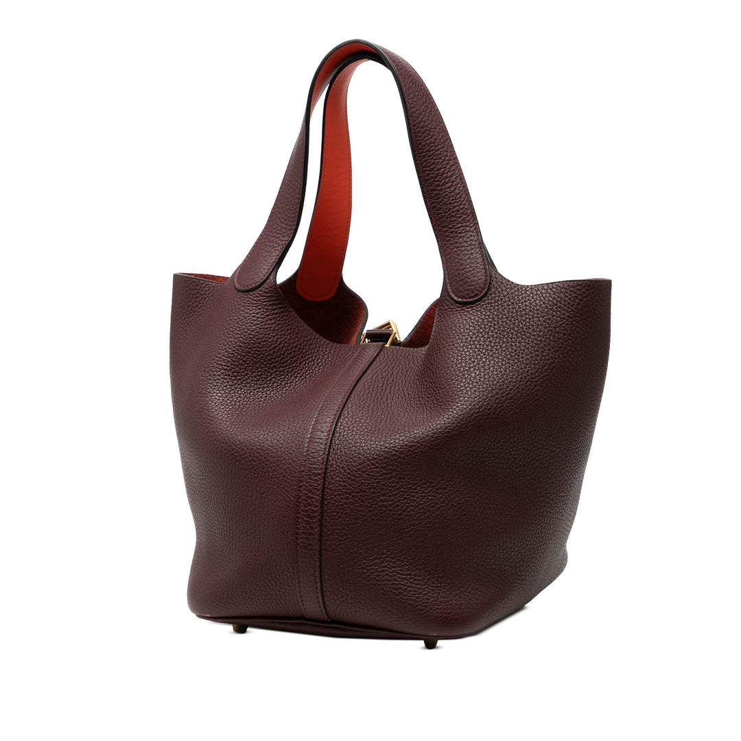 Hermès Clemence et Swift Picotin Lock 22 Eclat