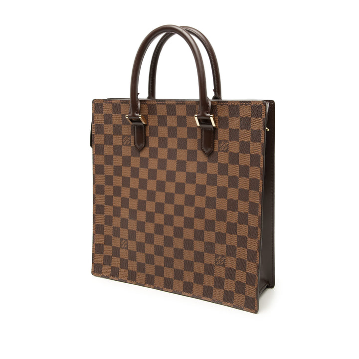 Venice Sac Plat Damier Ébène Marron