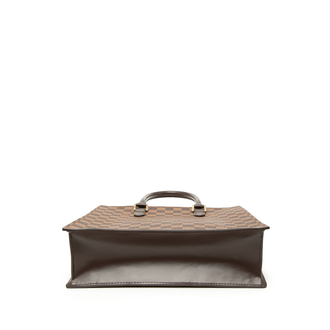 Venice Sac Plat Damier Ébène Marron