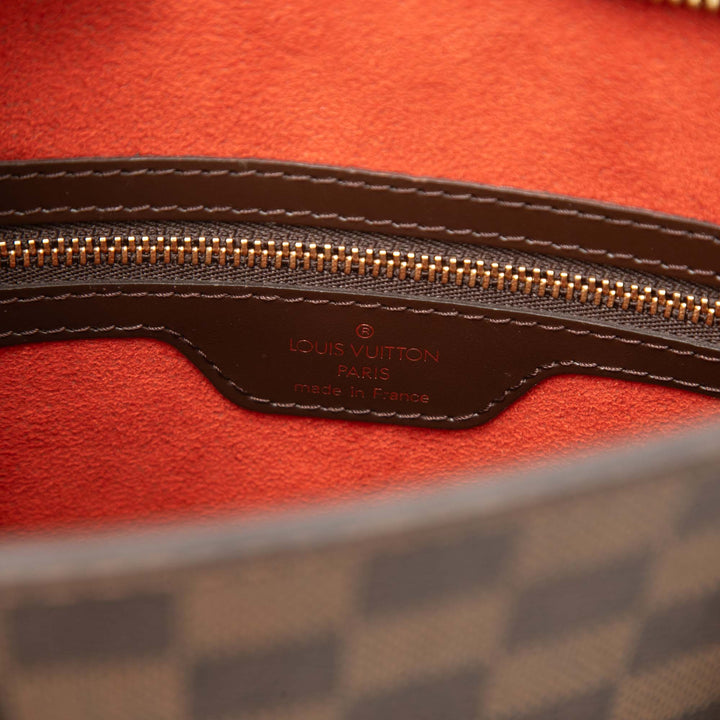 Venice Sac Plat Damier Ébène Marron