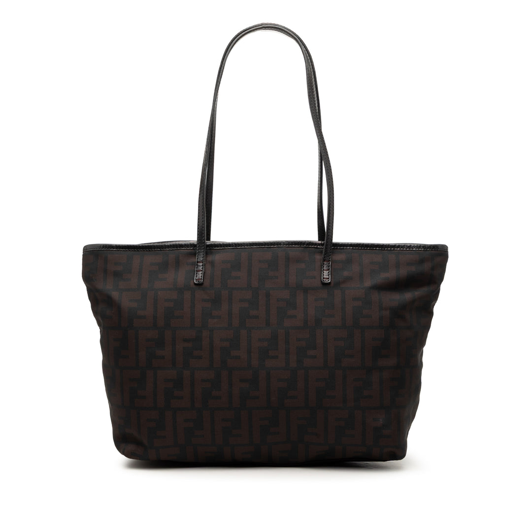 Fendi Small Zucca Nylon Roll Cabas