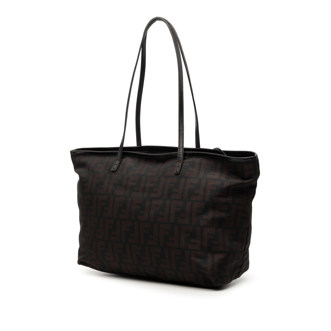 Fendi Small Zucca Nylon Roll Cabas