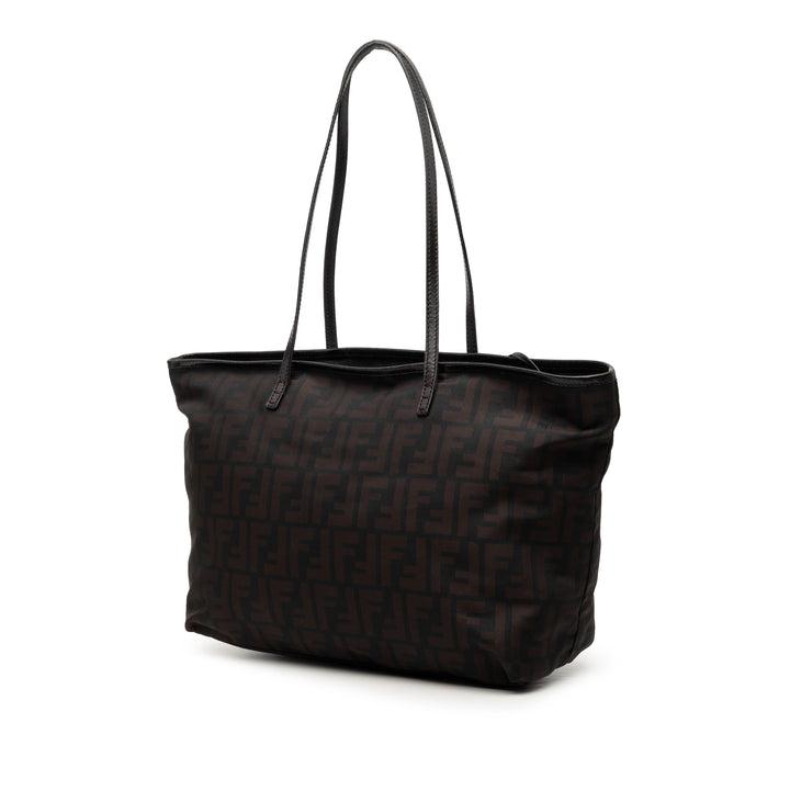 Fendi Small Zucca Nylon Roll Cabas