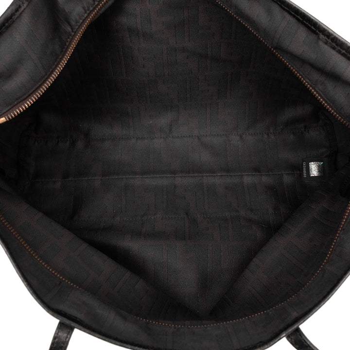 Fendi Small Zucca Nylon Roll Cabas