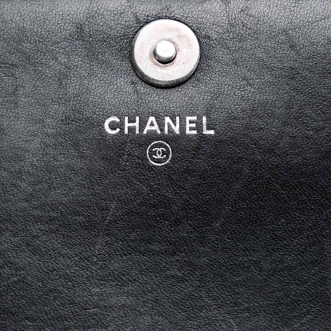 Chanel Matelassé Cuir d’agneau Boy Wallet on Chain
