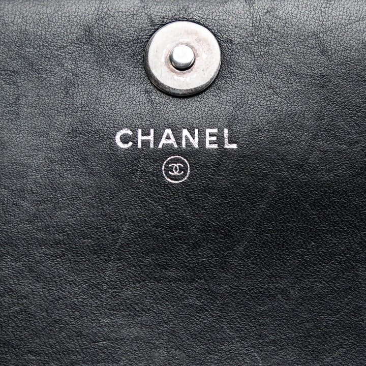 Chanel Matelassé Cuir d’agneau Boy Wallet on Chain