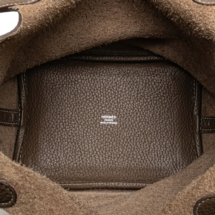 Hermès Clemence Picotin Lock 18 Marron – GABY PARIS Authentique