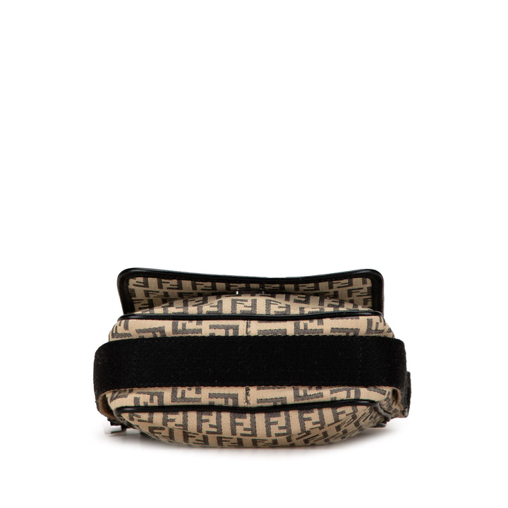 Fendi Zucchino Toile Sac porté croisé