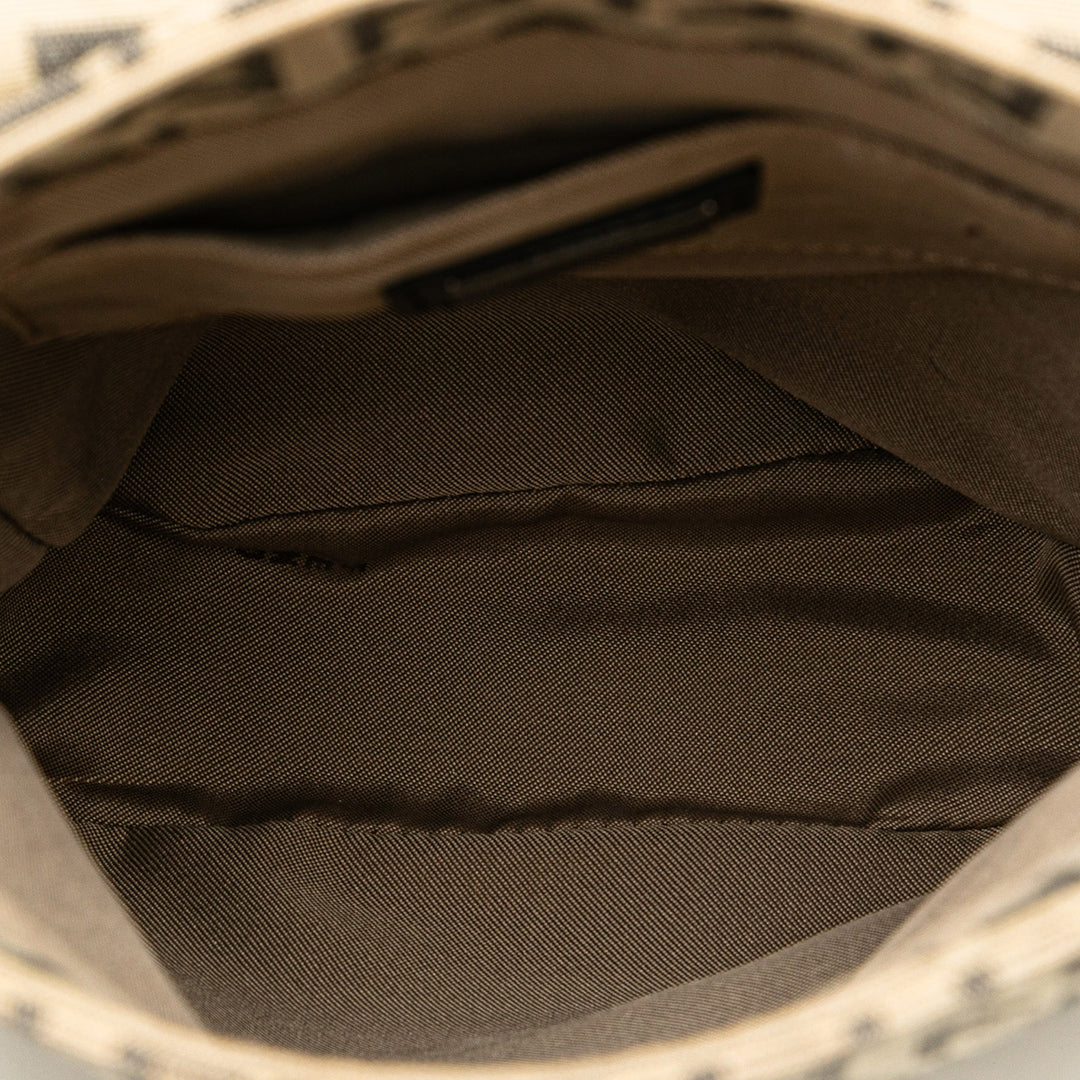 Fendi Zucchino Toile Sac porté croisé