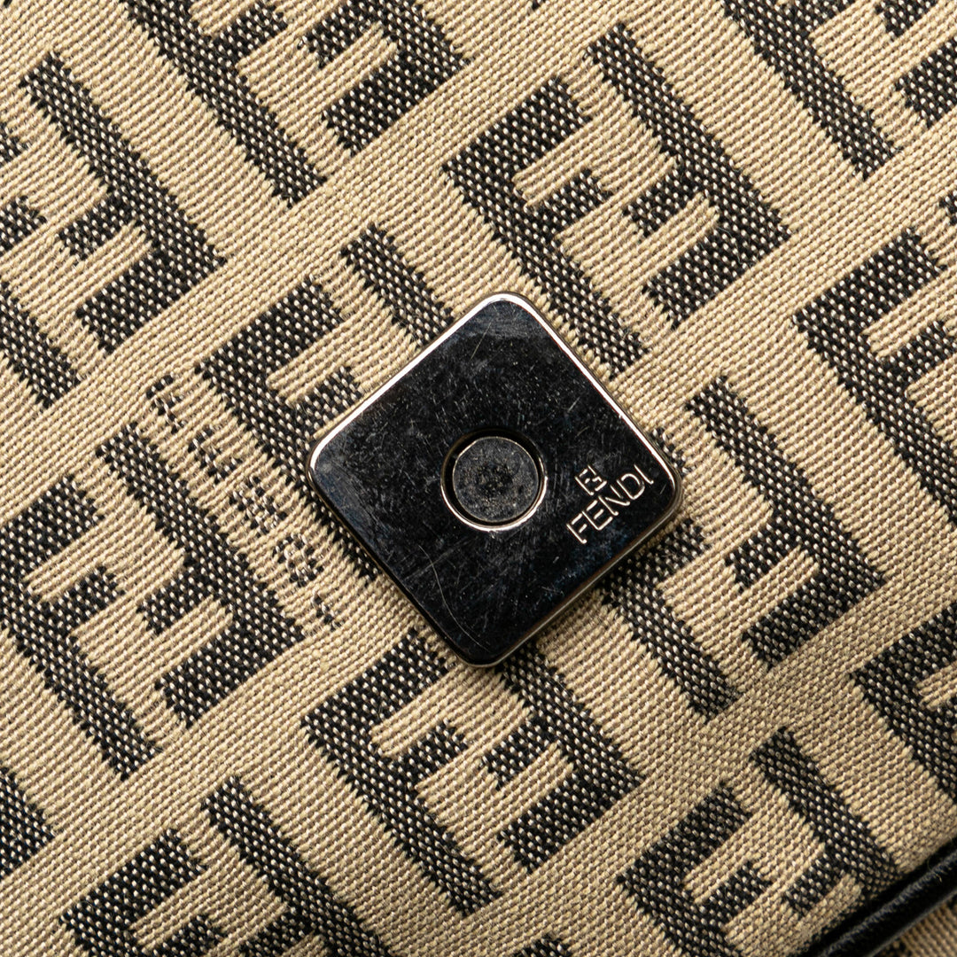 Fendi Zucchino Toile Sac porté croisé