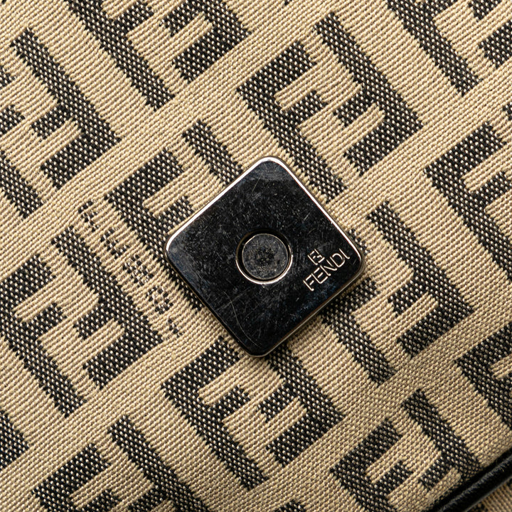 Fendi Zucchino Toile Sac porté croisé