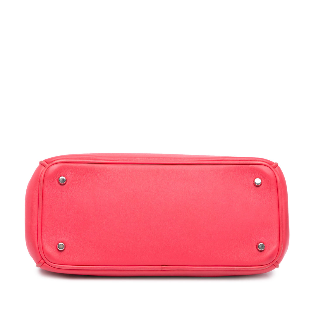 Small Leather Diorissimo Satchel Pink - Gaby Paris