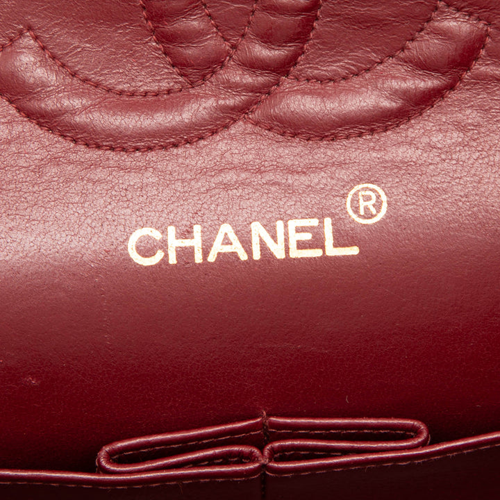 Chanel Classic Double rabat Moyen Cuir d'agneau Noir – vue 5 – GABY PARIS