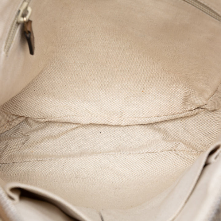 Gucci Diamante Coated Toile Zip Sac porté croisé