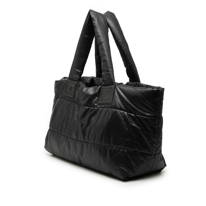 Chanel Medium Matelassé Nylon Coco Cocoon Cabas