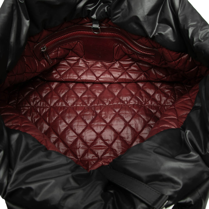 Chanel Medium Matelassé Nylon Coco Cocoon Cabas