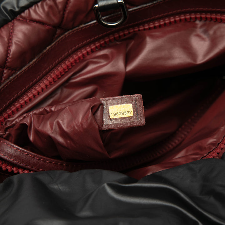 Chanel Medium Matelassé Nylon Coco Cocoon Cabas