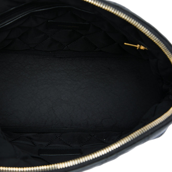 Saint Laurent Matelassé Cuir d’agneau Cassandre Cosmetic Pochette