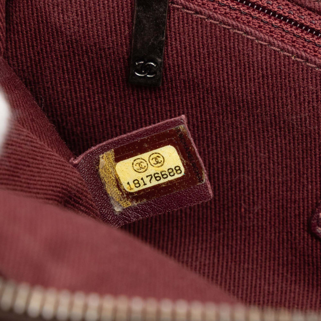 Chanel Paris Edinburgh Medium Cuir de veau Coco Sporran à rabat