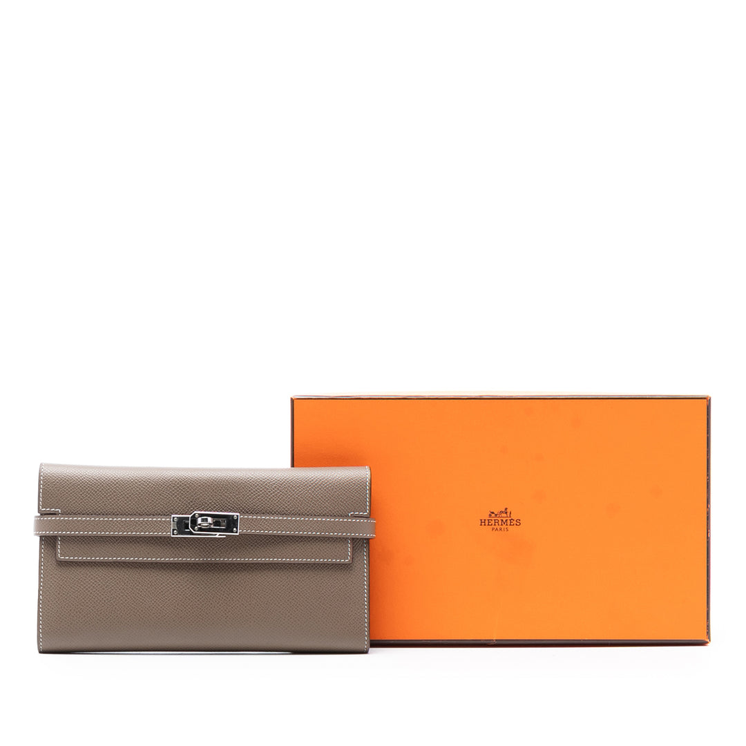 Hermès Epsom Kelly Longue Portefeuille