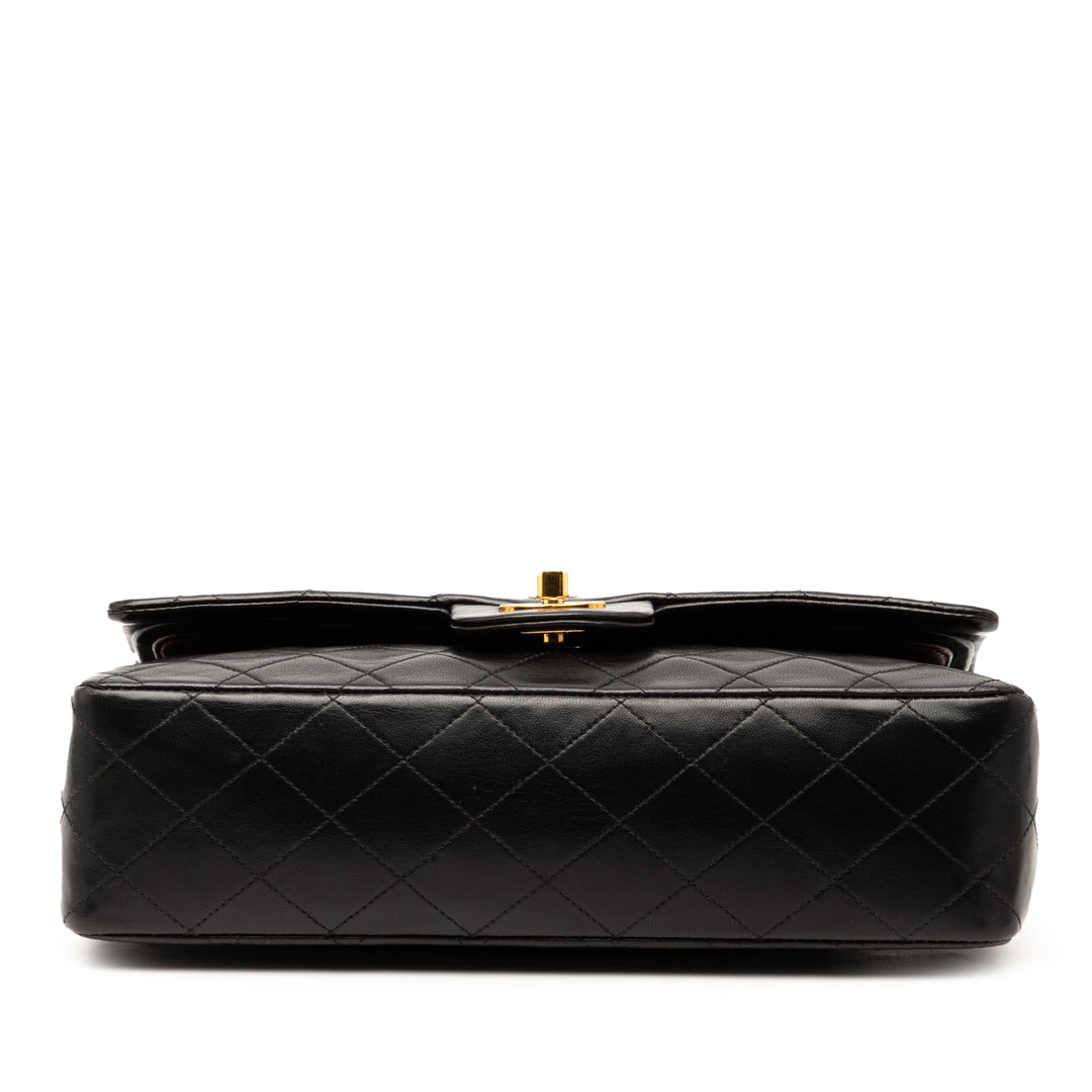 Chanel Medium Classic Cuir d’agneau Double rabat