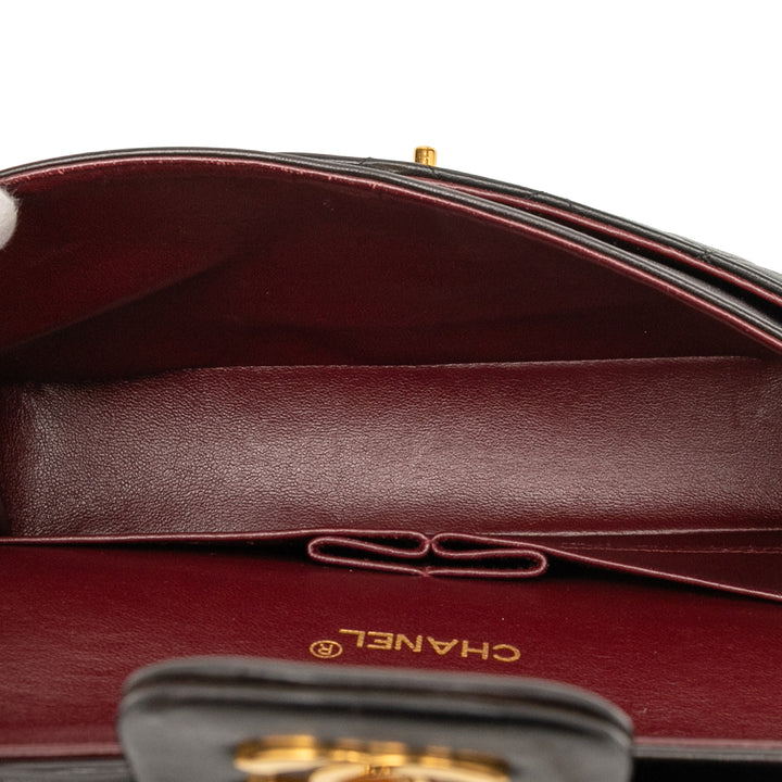 Chanel Medium Classic Cuir d’agneau Double rabat