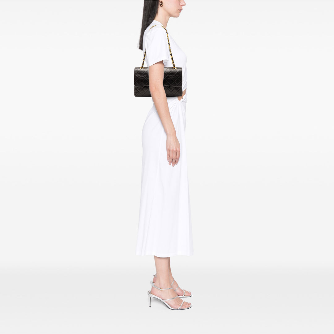 Chanel Medium Classic Cuir d’agneau Double rabat