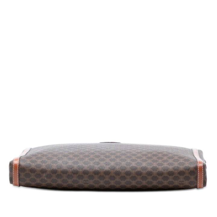 Celine Macadam Coated Toile Pochette