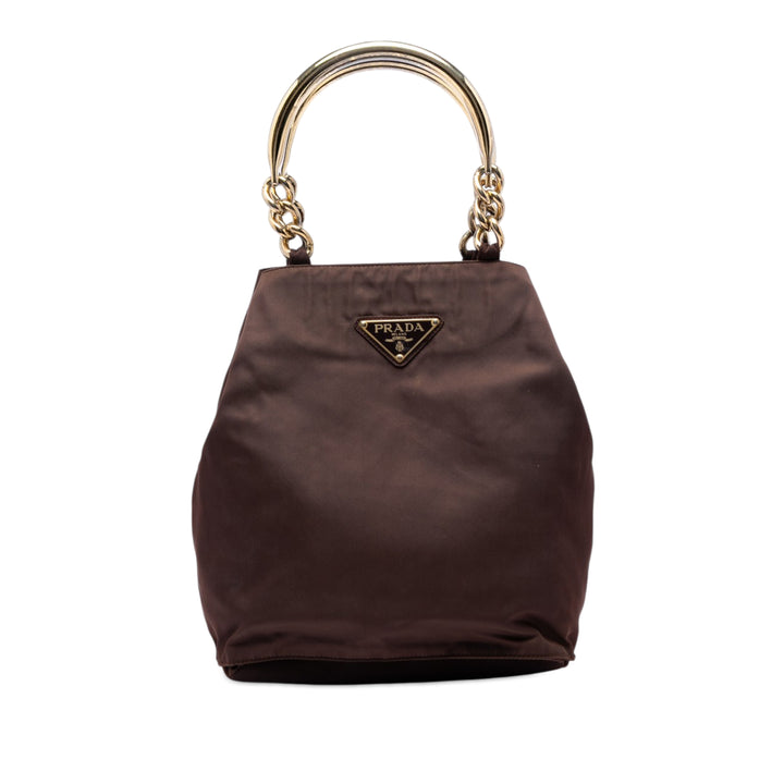 Prada Poignée Sac Nylon Tessuto