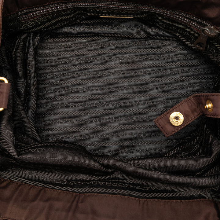 Prada Poignée Sac Nylon Tessuto