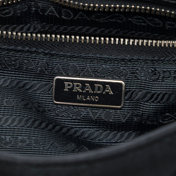 Prada Sac bandoulière Impuntu Tessuto Noir – vue 5 – GABY PARIS