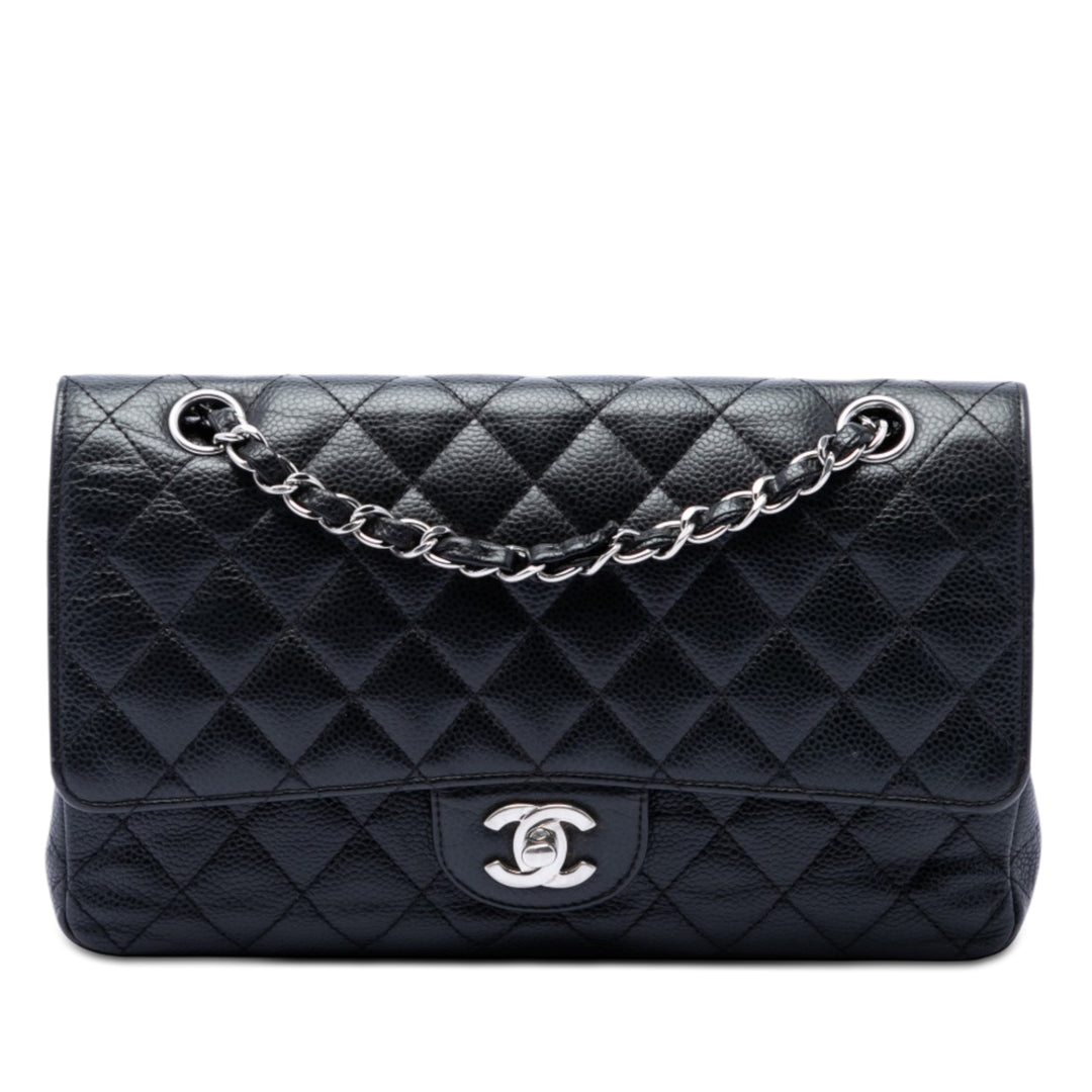 Chanel Medium Classic Caviar Double rabat