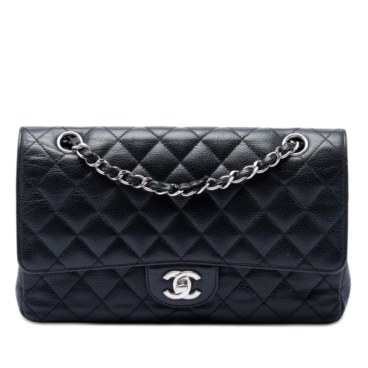 Chanel Medium Classic Caviar Double rabat