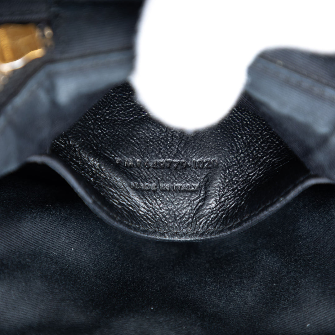 Saint Laurent Grain de Poudre Matelassé 80s Vanity