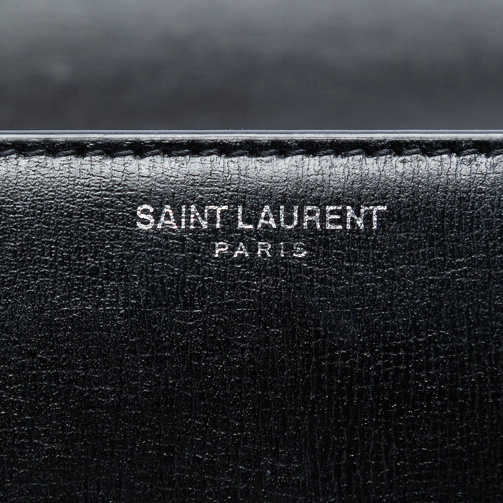 Saint Laurent Medium Cuir de veau Monogram Sunset Sac porté croisé