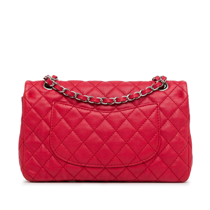 Medium Classic Caviar Double Flap Red - Gaby Paris