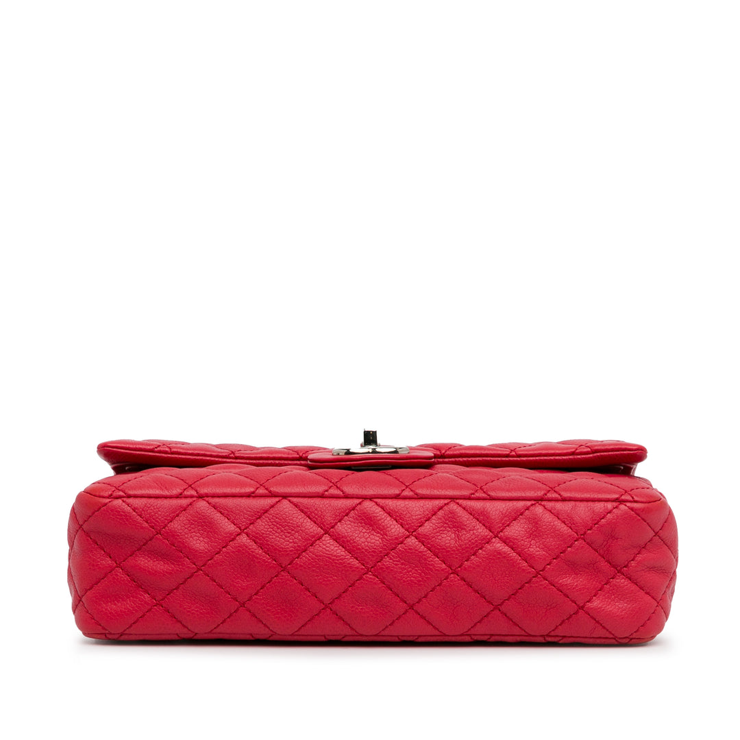 Medium Classic Caviar Double Flap Red - Gaby Paris