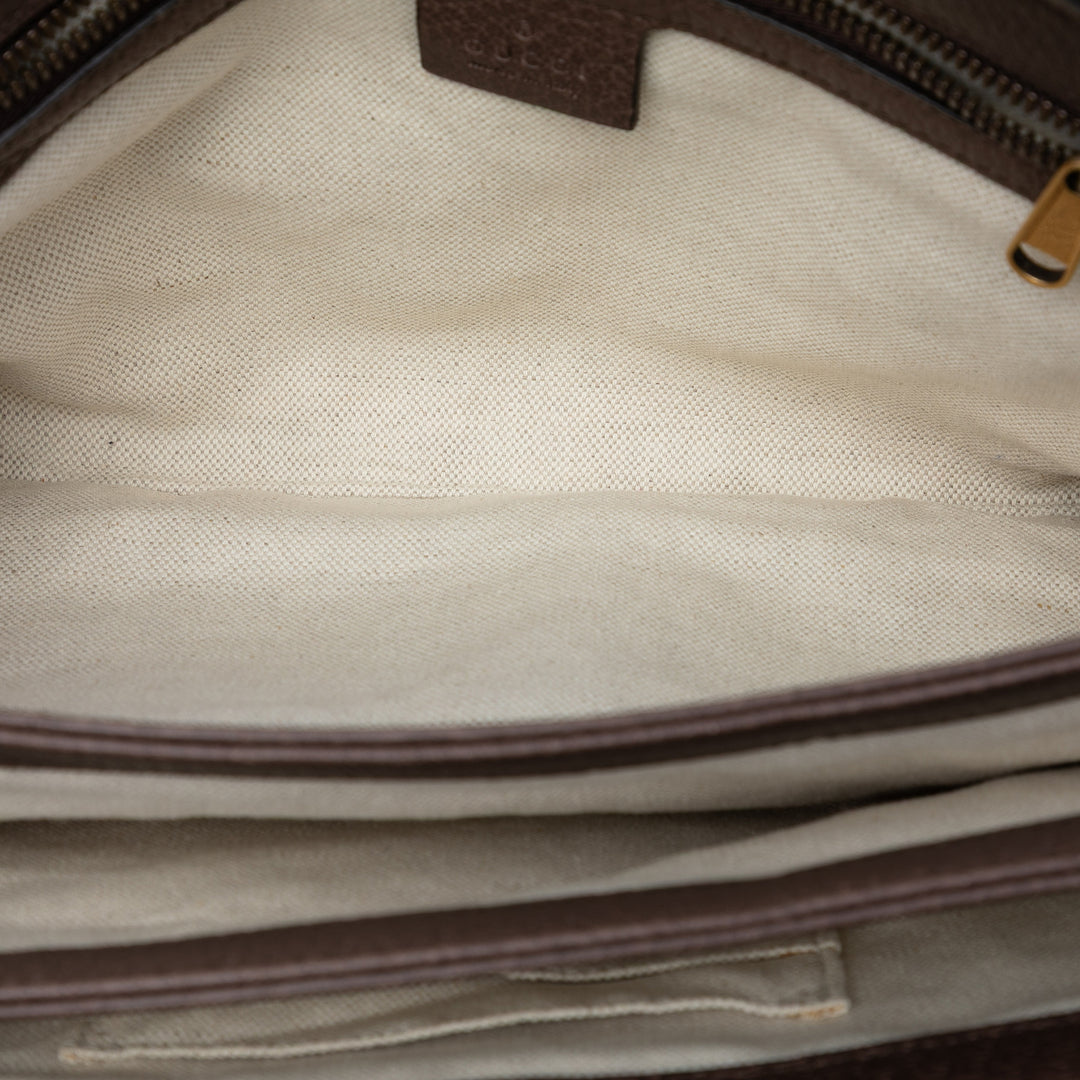 Gucci Medium GG Supreme Web Ophidia Sac porté croisé