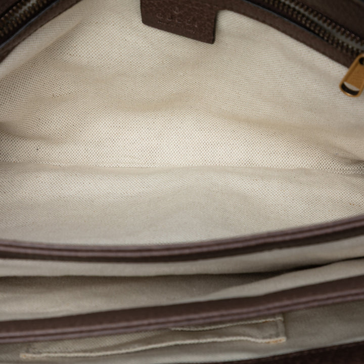 Gucci Medium GG Supreme Web Ophidia Sac porté croisé