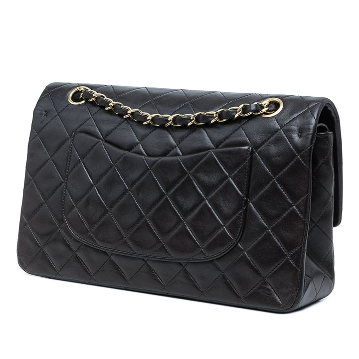 Chanel Classic Double rabat Moyen Cuir d'agneau Noir – vue 2 – GABY PARIS