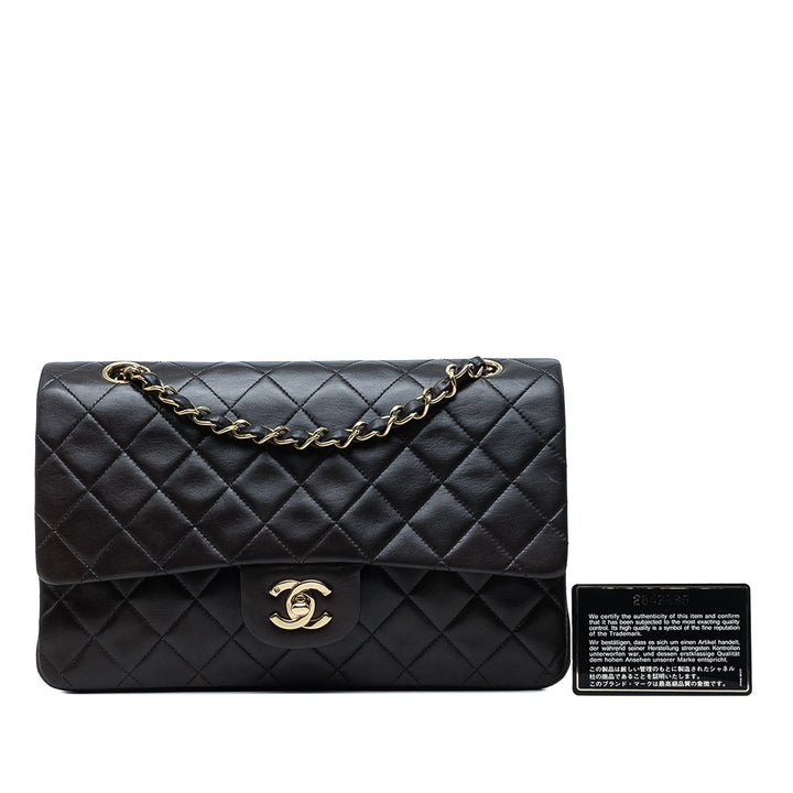 Chanel Classic Double rabat Moyen Cuir d'agneau Noir – vue 7 – GABY PARIS