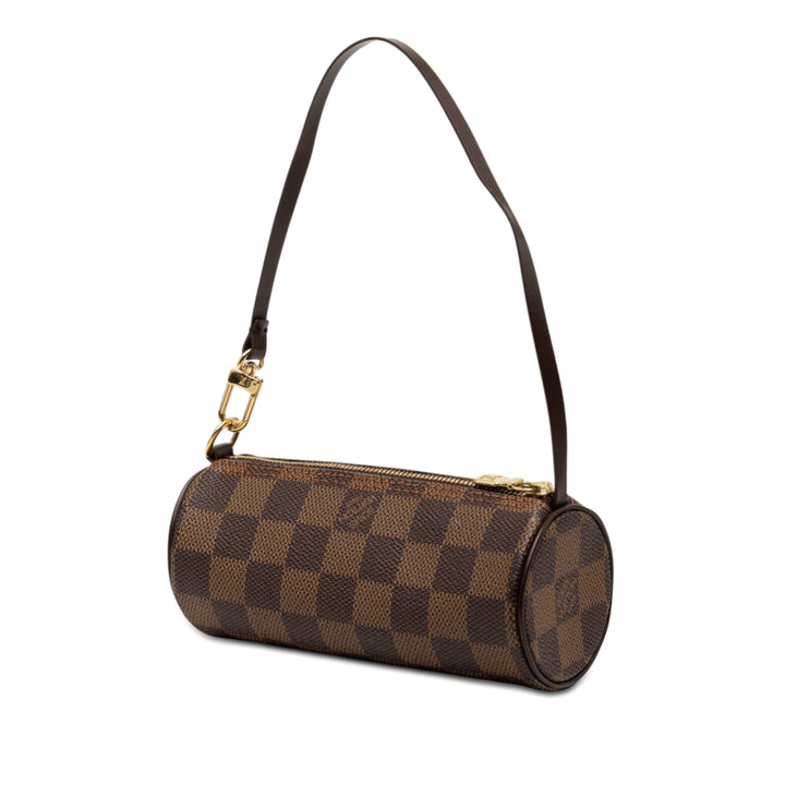 Papillon Pochette Damier Ébène Marron
