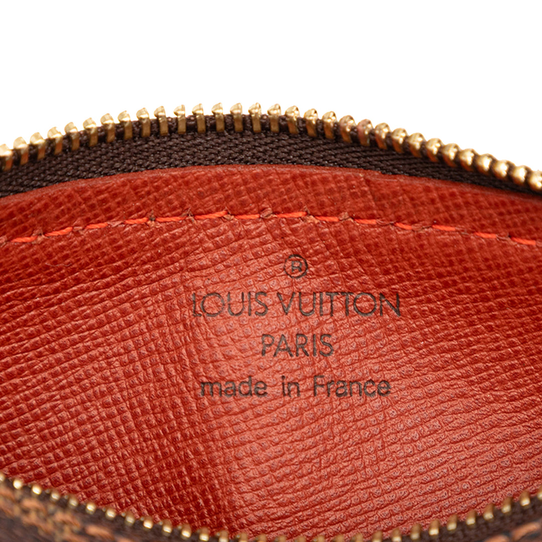 Papillon Pochette Damier Ébène Marron