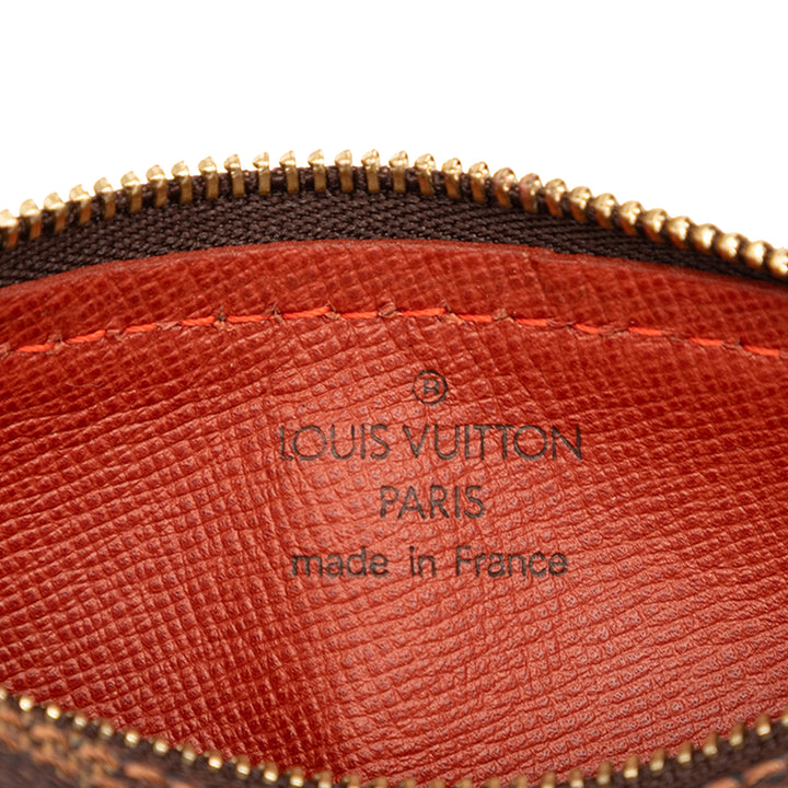 Papillon Pochette Damier Ébène Marron