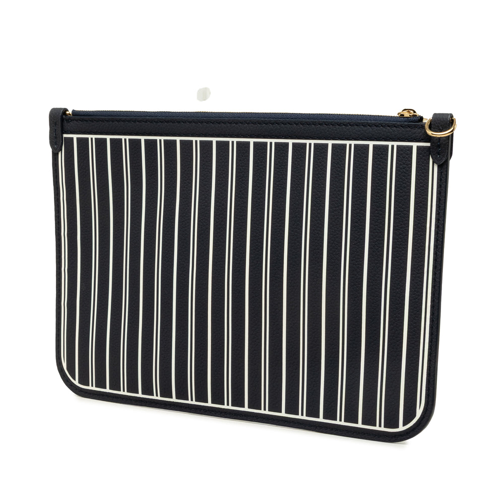 Louis Vuitton Pochette Neverfull Inside Out MM Cuir de veau Noir – vue 2 – GABY PARIS